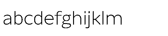 Catalize Extra Light FONT