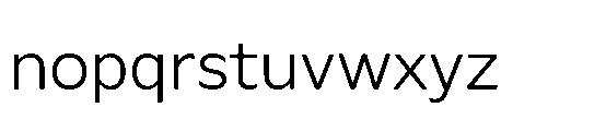 Catalize Light Font LOWERCASE