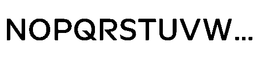 Catalize Medium Font UPPERCASE
