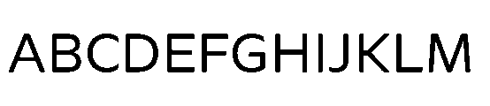 Catalize Regular Font UPPERCASE