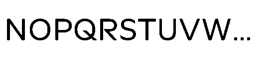 Catalize Regular Font UPPERCASE