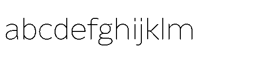 Catalize Thin FONT