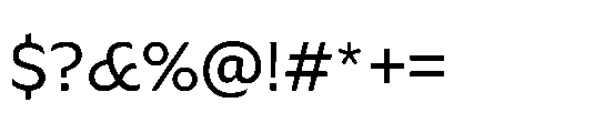 Catalize Variable Regular Font OTHER CHARS