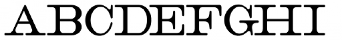 Catalog Serif Condensed JNL Font UPPERCASE
