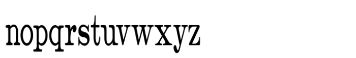 Catalog Serif UC JNL Font LOWERCASE