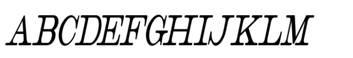 Catalog Serif UCOb JNL Font UPPERCASE