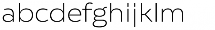 Catalpa Extralight Font LOWERCASE