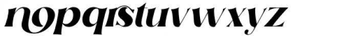 Catellos Medium Italic Font LOWERCASE
