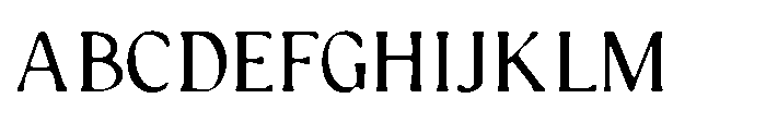 Catelyn Blur Regular Font UPPERCASE