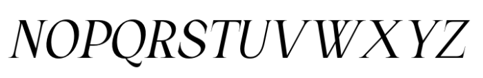 Catelyn Italic Font UPPERCASE