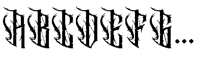 Cathedrave Regular Font