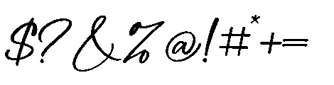 Cathelink Font OTHER CHARS