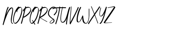 Catherina Signature Font UPPERCASE