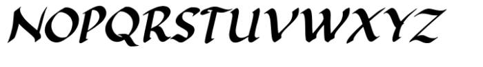 Catherynami Italic Font UPPERCASE