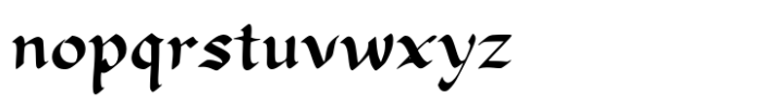 Catherynami Regular Font LOWERCASE