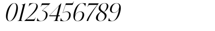 Cathiren Italic Font OTHER CHARS