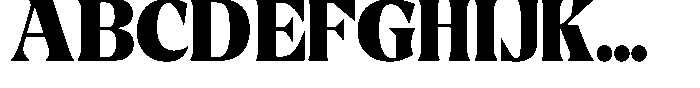 Catiler Black Font UPPERCASE