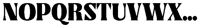Catiler Black Font UPPERCASE