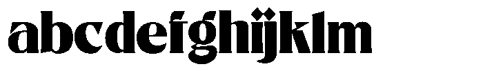 Catiler Black FONT
