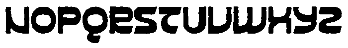 Catona Rough Font LOWERCASE