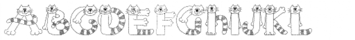 Cats Font LOWERCASE