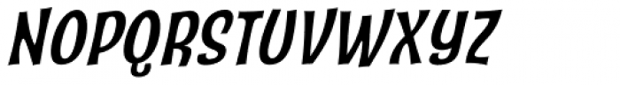 Catseye Cyrillic Medium Italic Font UPPERCASE