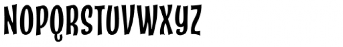 Catseye Cyrillic Narrow Font UPPERCASE