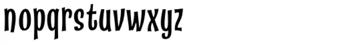 Catseye Cyrillic Narrow Font LOWERCASE