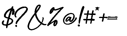 Cattalague Font OTHER CHARS