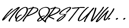 Cattalone Italic Font UPPERCASE