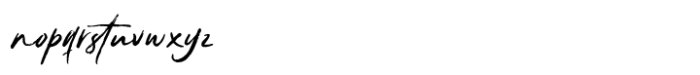 Cattemine Font LOWERCASE