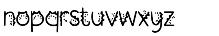 Cattie Font LOWERCASE
