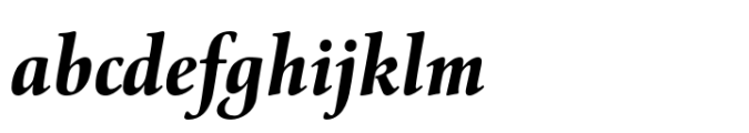 Cattigan Extrabold Italic Font LOWERCASE