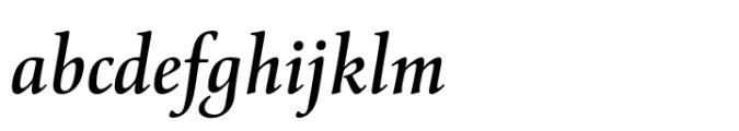 Cattigan Medium Italic Font LOWERCASE