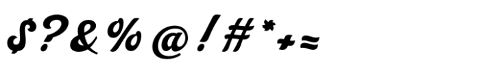Cattini Script Regular Font OTHER CHARS