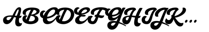 Cattini Script Regular Font UPPERCASE