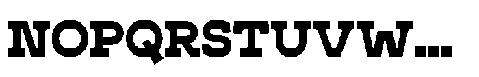 Cattivo Black Font UPPERCASE