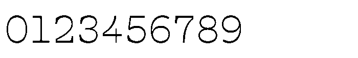 Cattivo Extra Light Font OTHER CHARS