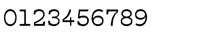 Cattivo Light Font OTHER CHARS