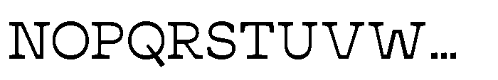 Cattivo Light Font UPPERCASE