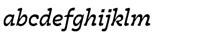 Cattivo Medium Italic FONT