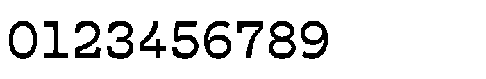 Cattivo Medium Font OTHER CHARS