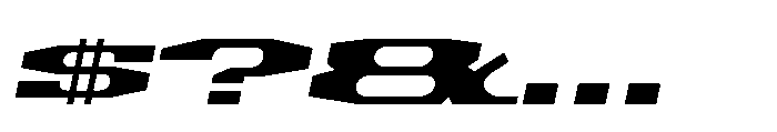 Cattle Auction JNL Cattle Auction Oblique JNL Regular Font OTHER CHARS