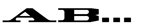 Cattle Auction JNL Regular Font UPPERCASE