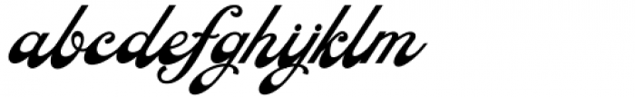 Cattleya Regular Font LOWERCASE