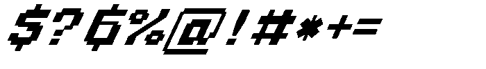Cattreya Italic Font OTHER CHARS