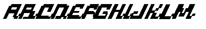 Cattreya Italic Font UPPERCASE