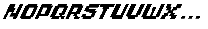 Cattreya Italic Font UPPERCASE