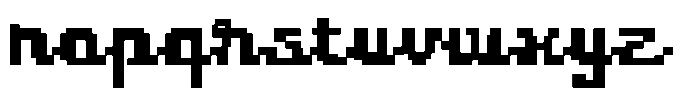 Cattreya Regular Font LOWERCASE
