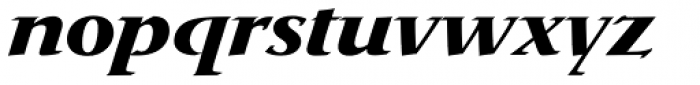 Catull BQ Bold Italic Font LOWERCASE